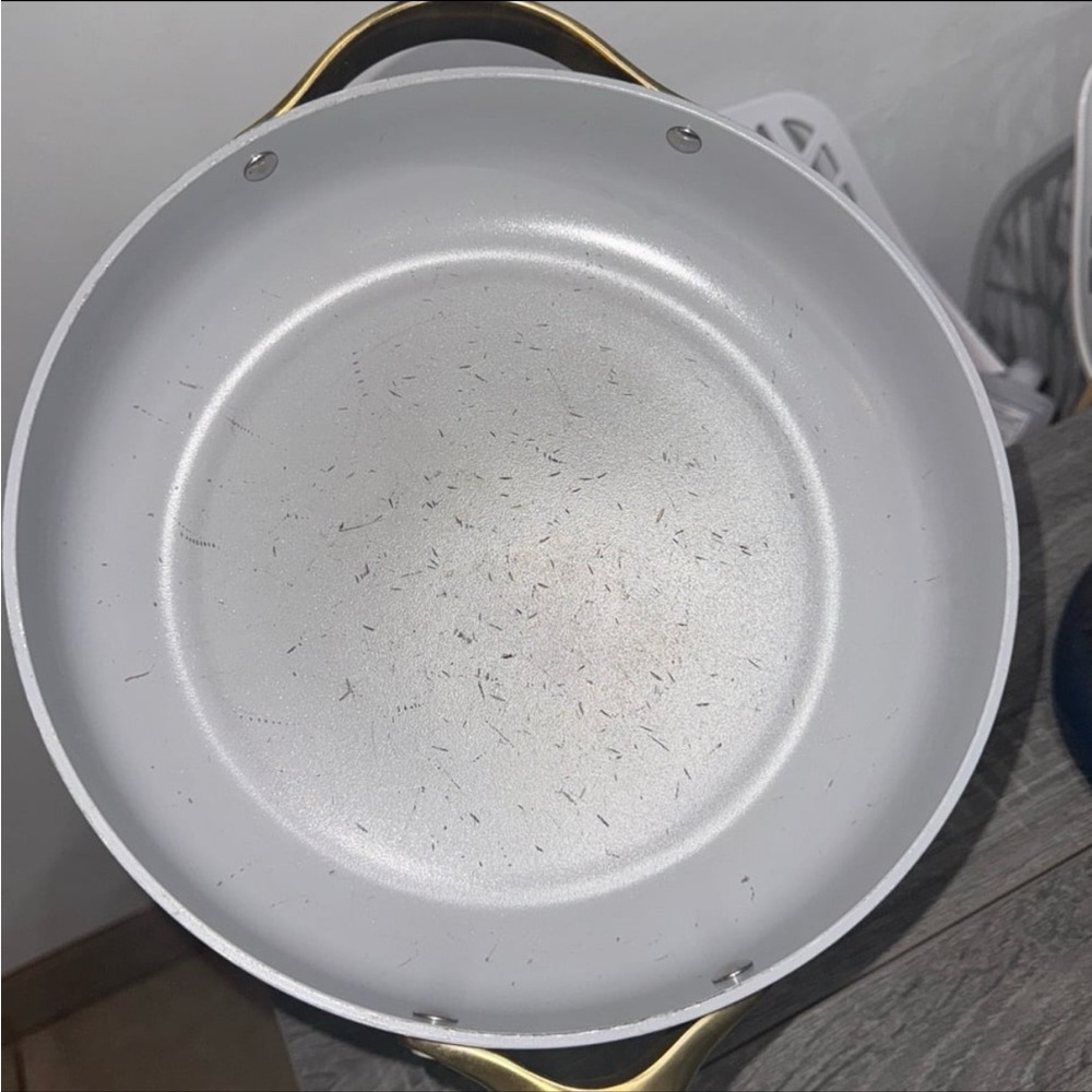 Caraway Blue/Gold Cookware Set - Picture 3 of 9